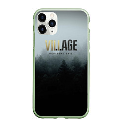 Чехол iPhone 11 Pro матовый Resident Evil Village