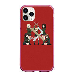 Чехол iPhone 11 Pro матовый Girls und Panzer Правда