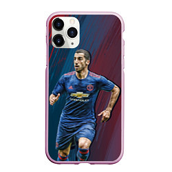 Чехол iPhone 11 Pro матовый Генрих Мхиторян, цвет: 3D-розовый