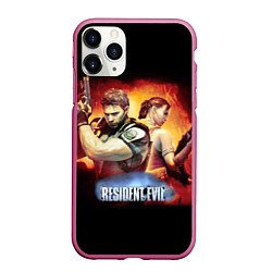 Чехол iPhone 11 Pro матовый Resident Evil Рэдфилд