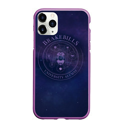 Чехол iPhone 11 Pro матовый Brakebills University Alumni, цвет: 3D-фиолетовый