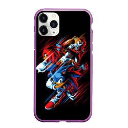 Чехол iPhone 11 Pro матовый Sonics team