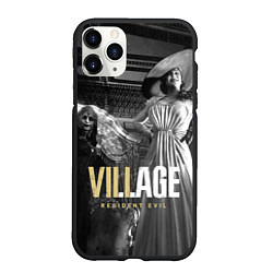 Чехол iPhone 11 Pro матовый Lady Alcina Dimitrescu, цвет: 3D-черный