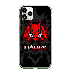 Чехол iPhone 11 Pro матовый Hades, цвет: 3D-салатовый