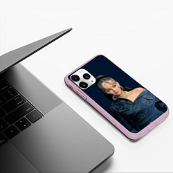 Чехол iPhone 11 Pro матовый Jennie jeans, цвет: 3D-розовый — фото 2