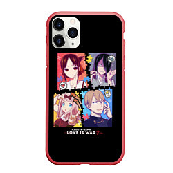 Чехол iPhone 11 Pro матовый Kaguya-sama Love Is War