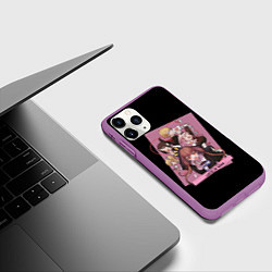 Чехол iPhone 11 Pro матовый Kaguya Sama Госпожа Кагуя, цвет: 3D-фиолетовый — фото 2
