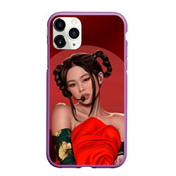 Чехол iPhone 11 Pro матовый Дженни BLACKPINK