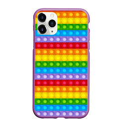 Чехол iPhone 11 Pro матовый Pop It