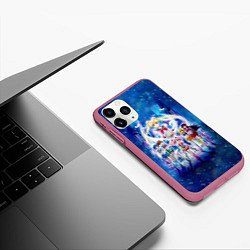 Чехол iPhone 11 Pro матовый Вечная Сейлор Мун Netflix 2021, цвет: 3D-малиновый — фото 2