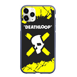 Чехол iPhone 11 Pro матовый Deathloop - Paint, цвет: 3D-серый