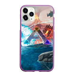 Чехол iPhone 11 Pro матовый Ark battelfield