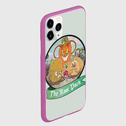 Чехол iPhone 11 Pro матовый The Root Pack, цвет: 3D-фиолетовый — фото 2