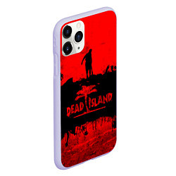 Чехол iPhone 11 Pro матовый Island of blood, цвет: 3D-светло-сиреневый — фото 2