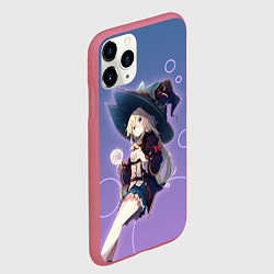 Чехол iPhone 11 Pro матовый Убивая слизней 300, цвет: 3D-малиновый — фото 2