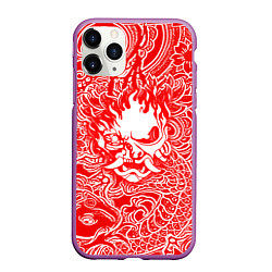 Чехол iPhone 11 Pro матовый Samurai