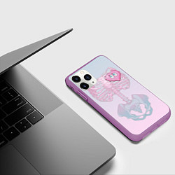Чехол iPhone 11 Pro матовый Yumemi Riamu Риаму Юмэми, цвет: 3D-фиолетовый — фото 2