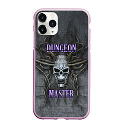 Чехол iPhone 11 Pro матовый DM Dungeon Master SKULL, цвет: 3D-розовый