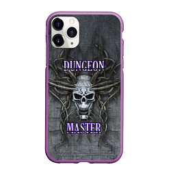 Чехол iPhone 11 Pro матовый DM Dungeon Master SKULL