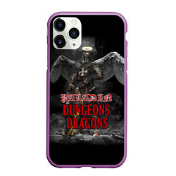 Чехол iPhone 11 Pro матовый Dungeons & Dragons: Palladin, цвет: 3D-фиолетовый