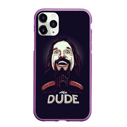 Чехол iPhone 11 Pro матовый Большой Лебовский The Dude