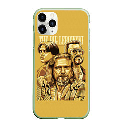 Чехол iPhone 11 Pro матовый The Big Lebowski, цвет: 3D-салатовый