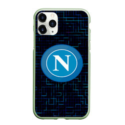 Чехол iPhone 11 Pro матовый Napoli, цвет: 3D-салатовый