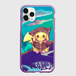 Чехол iPhone 11 Pro матовый Покемон в костюме