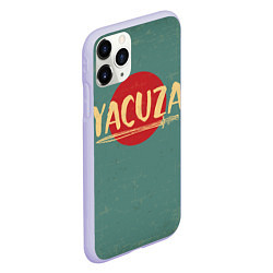 Чехол iPhone 11 Pro матовый Yakuza, цвет: 3D-светло-сиреневый — фото 2