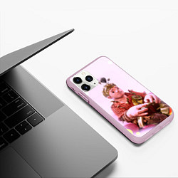 Чехол iPhone 11 Pro матовый It takes two Коди Z, цвет: 3D-розовый — фото 2