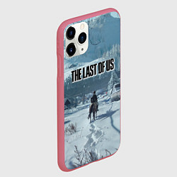 Чехол iPhone 11 Pro матовый Элли в деревне, цвет: 3D-малиновый — фото 2