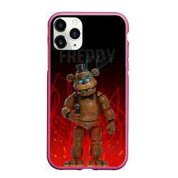 Чехол iPhone 11 Pro матовый FNAF FREDDY