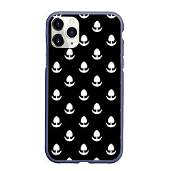 Чехол iPhone 11 Pro матовый Кимоно Хяккимару Дороро Z, цвет: 3D-серый