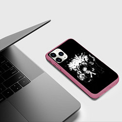 Чехол iPhone 11 Pro матовый 00:01, цвет: 3D-малиновый — фото 2