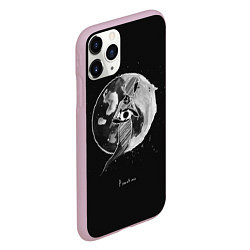 Чехол iPhone 11 Pro матовый Eclipse, цвет: 3D-розовый — фото 2
