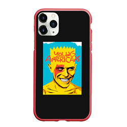 Чехол iPhone 11 Pro матовый Bart x Bowie