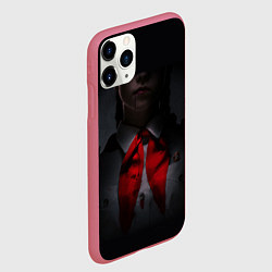 Чехол iPhone 11 Pro матовый Сериал Пищеблок, цвет: 3D-малиновый — фото 2