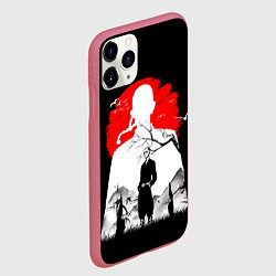 Чехол iPhone 11 Pro матовый Кэн Рюгудзи Токийские мстители, цвет: 3D-малиновый — фото 2