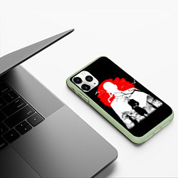 Чехол iPhone 11 Pro матовый Кэн Рюгудзи Токийские мстители, цвет: 3D-салатовый — фото 2