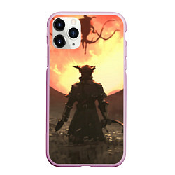 Чехол iPhone 11 Pro матовый Странник, цвет: 3D-розовый