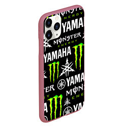 Чехол iPhone 11 Pro матовый YAMAHA X MONSTER SPORT, цвет: 3D-малиновый — фото 2