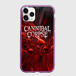 Чехол iPhone 11 Pro матовый Blood Cannibal Corpse Труп Каннибала Z