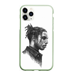 Чехол iPhone 11 Pro матовый ASAP ROCKY АСАП спина Z, цвет: 3D-салатовый