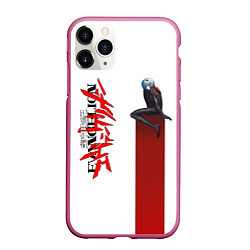 Чехол iPhone 11 Pro матовый EVANGELION ПИЛОТ EVA