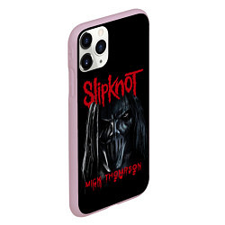 Чехол iPhone 11 Pro матовый MICK THOMPSON SLIPKNOT СЛИПКНОТ Z, цвет: 3D-розовый — фото 2