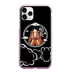 Чехол iPhone 11 Pro матовый Манки Д Луффи One Piece