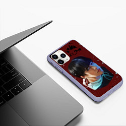 Чехол iPhone 11 Pro матовый MX MONSTA X Z, цвет: 3D-светло-сиреневый — фото 2