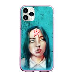 Чехол iPhone 11 Pro матовый BAD GUY BILLIE EILISH Z, цвет: 3D-розовый