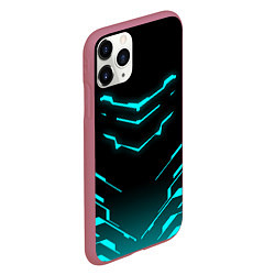 Чехол iPhone 11 Pro матовый DEAD SPACE АЙЗЕК КЛАРК, цвет: 3D-малиновый — фото 2