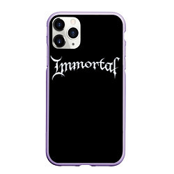 Чехол iPhone 11 Pro матовый Immortal, цвет: 3D-светло-сиреневый